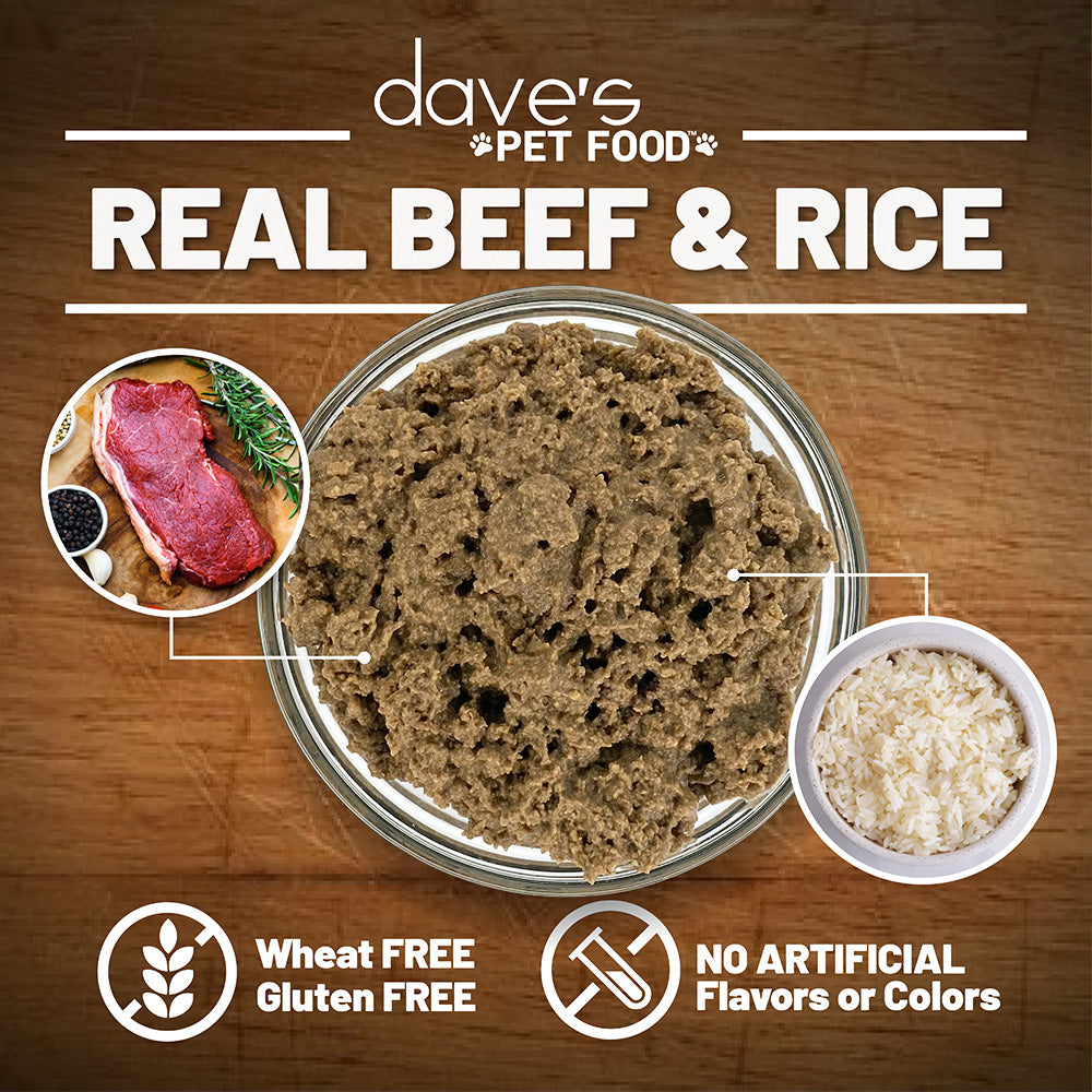 Naturally Healthy Beef & Rice Recipe / 13.2 oz