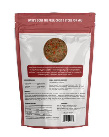 Dave's Grain-Free Variety Pack Pouches with Goat Milk for Dogs / 9 Pack - 9 oz Pouches