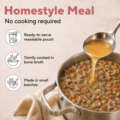 Dave's Grain-Free Goat Milk, Duck & Beef Pouch Recipe for Dogs / 10 Pack - 9 oz Pouches