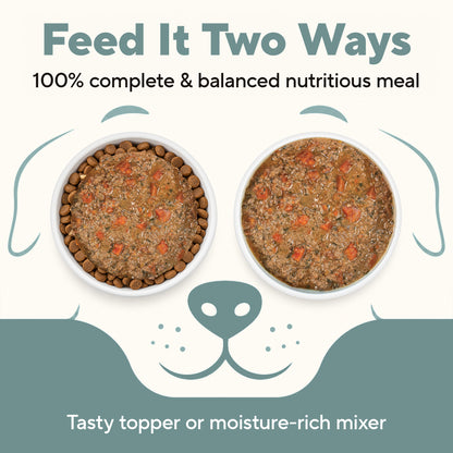 Dave's Grain-Free Goat Milk, Duck & Chicken Pouch Recipe for Dogs / 10 Pack - 9 oz Pouches