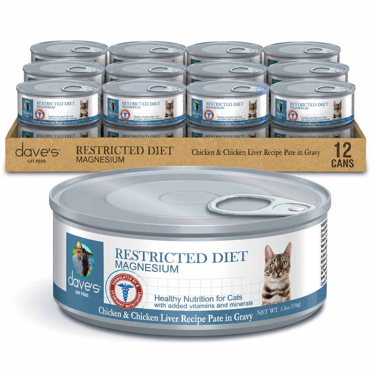 Restricted Diet Magnesium – Chicken Paté Recipe in Gravy / 5.5 oz