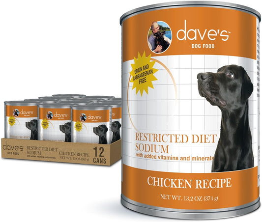 Restricted Diet Sodium for Dogs – Chicken Recipe / 13.2 oz