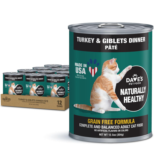 Naturally Healthy Turkey & Giblets Dinner Paté / 12.5 oz
