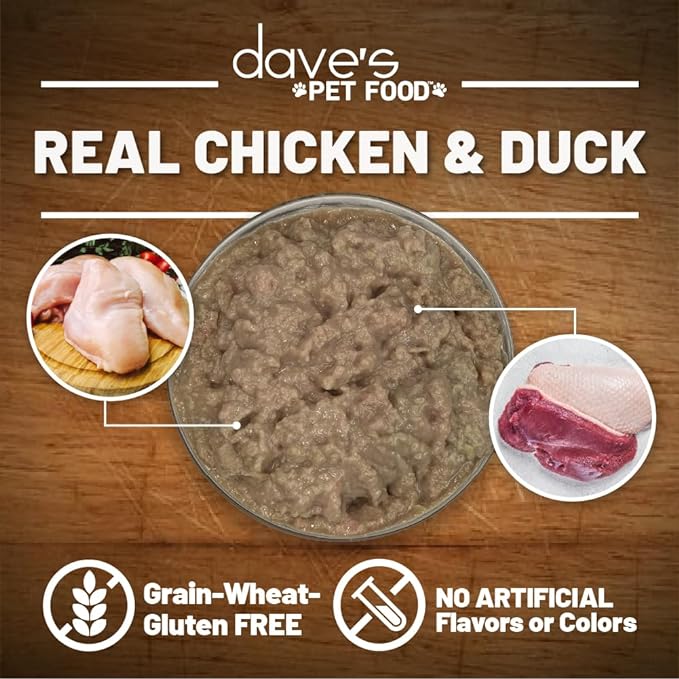 Chicken & Duck Recipe in Saucey Paté / 5.5 oz