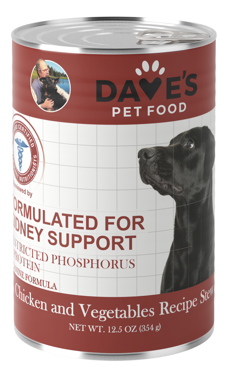 Restricted Diet Phosphorus – Chicken & Vegetable Stew for Dogs
