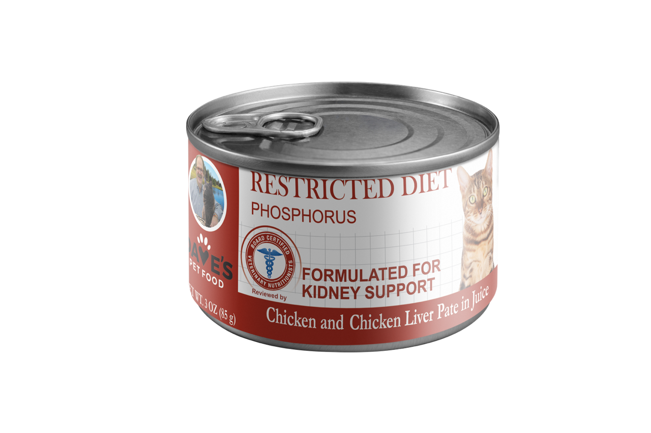 Restricted Diet Phosphorus – Chicken Liver & Chicken in Juice Pate